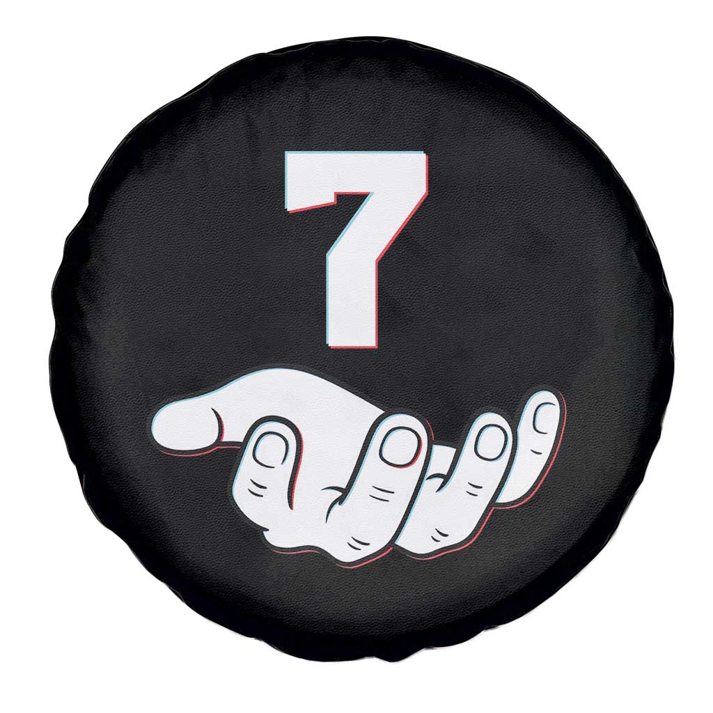 Number 7 Spare Tire Cover Matching 67 Meme Costume 7th Birthday 7 Years TS10 Print Your Wear