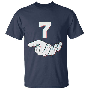 Number 7 T Shirt Matching 67 Meme Costume 7th Birthday 7 Years TS10 Navy Print Your Wear