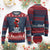 Funny Xmas Ugly Christmas Sweater Merry Kissmyass Cute Spider-Women Santa Sarcastic Xmas TS10 Burgundy Print Your Wear