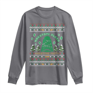 Nakatomi Plaza Christmas Party 1988 Long Sleeve Shirt Funny 80's Movie Xmas Gift Ugly Christmas TS10 Charcoal Print Your Wear