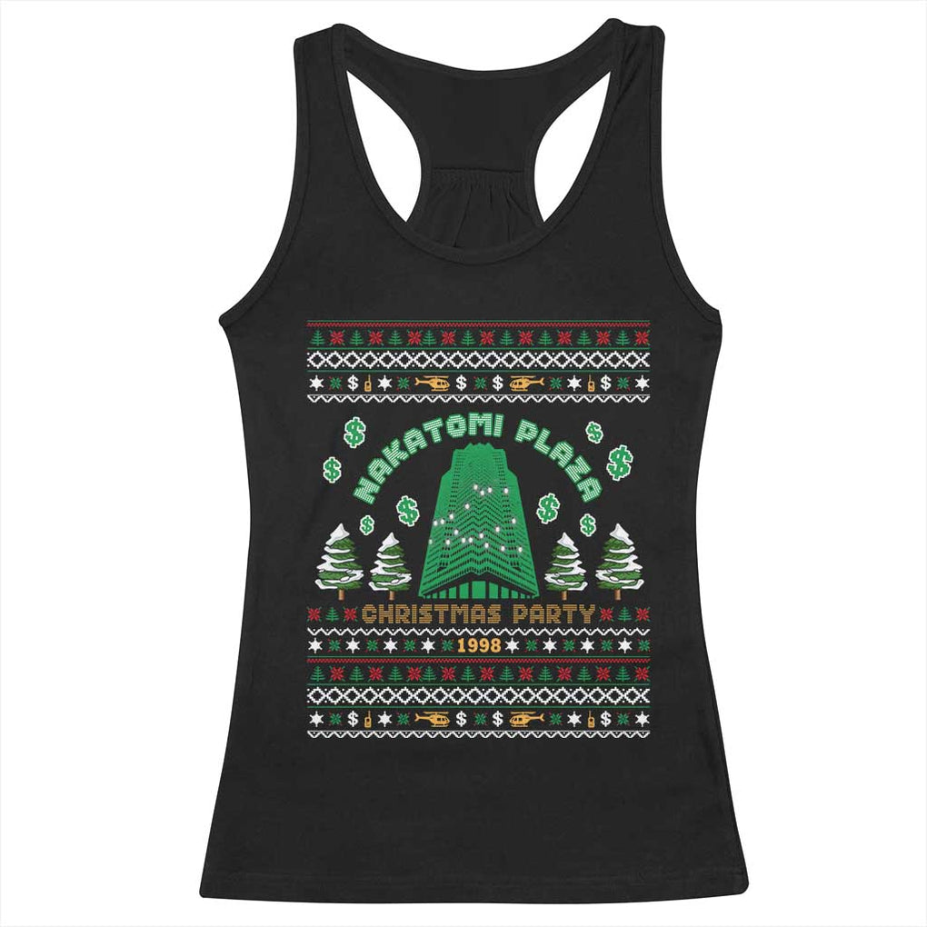 Nakatomi Plaza Christmas Party 1988 Racerback Tank Top Funny 80's Movie Xmas Gift Ugly Christmas TS10 Black Print Your Wear