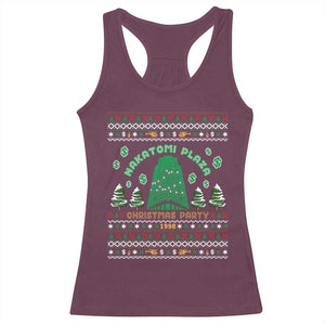 Nakatomi Plaza Christmas Party 1988 Racerback Tank Top Funny 80's Movie Xmas Gift Ugly Christmas TS10 Maroon Print Your Wear