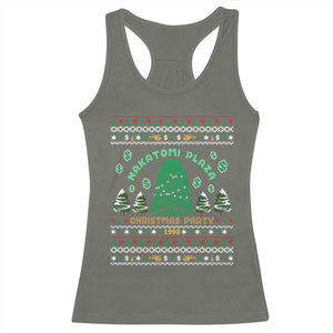 Nakatomi Plaza Christmas Party 1988 Racerback Tank Top Funny 80's Movie Xmas Gift Ugly Christmas TS10 Military Green Print Your Wear
