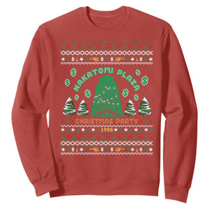 Nakatomi Plaza Christmas Party 1988 Sweatshirt Funny 80's Movie Xmas Gift Ugly Christmas TS10 Red Print Your Wear