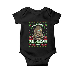 Nakatomi Plaza Christmas Party 1988 Baby Onesie Xmas Jumper Funny 80's Die Movie Bruce TS10 Black Print Your Wear