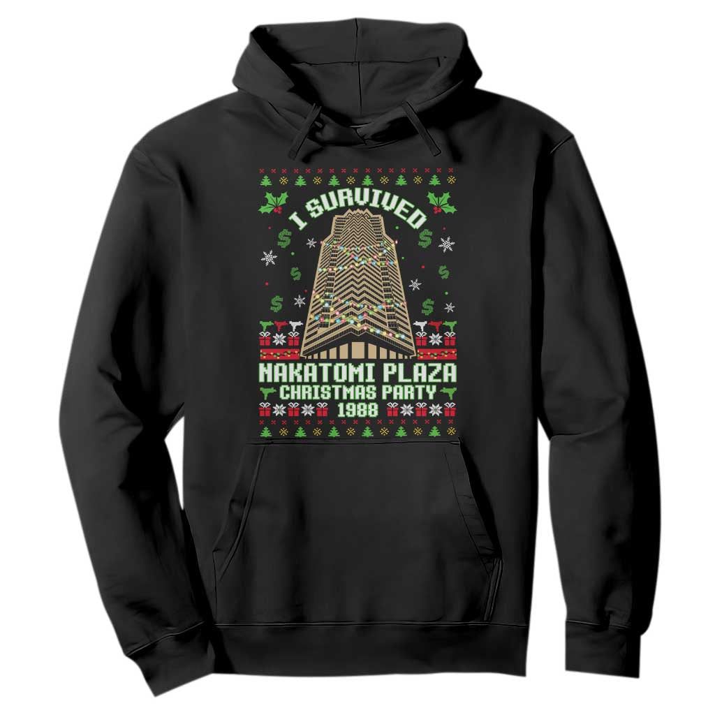 Nakatomi Plaza Christmas Party 1988 Hoodie Xmas Jumper Funny 80's Die Movie Bruce TS10 Black Print Your Wear