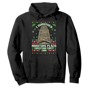 Nakatomi Plaza Christmas Party 1988 Hoodie Xmas Jumper Funny 80's Die Movie Bruce TS10 Black Print Your Wear