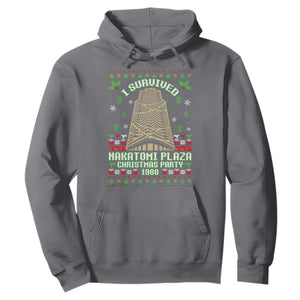Nakatomi Plaza Christmas Party 1988 Hoodie Xmas Jumper Funny 80's Die Movie Bruce TS10 Charcoal Print Your Wear