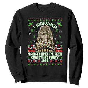 Nakatomi Plaza Christmas Party 1988 Sweatshirt Xmas Jumper Funny 80's Die Movie Bruce TS10 Black Print Your Wear