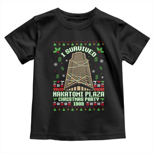 Nakatomi Plaza Christmas Party 1988 Toddler T Shirt Xmas Jumper Funny 80's Die Movie Bruce TS10 Black Print Your Wear