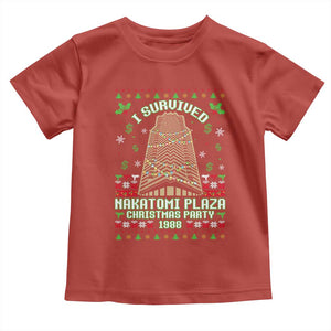 Nakatomi Plaza Christmas Party 1988 Toddler T Shirt Xmas Jumper Funny 80's Die Movie Bruce TS10 Red Print Your Wear