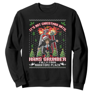 Nakatomi Plaza Christmas Party Sweatshirt 1988 Xmas Jumper Funny 80's Die Movie Bruce TS10 Black Print Your Wear