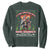 Nakatomi Plaza Christmas Party Sweatshirt 1988 Xmas Jumper Funny 80's Die Movie Bruce TS10 Dark Forest Green Print Your Wear