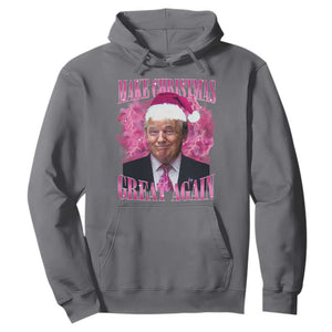 Funny Christmas Trump Hoodie Funny Make Christmas Great Again Trump Santa Xmas 2024 TS10 Charcoal Print Your Wear