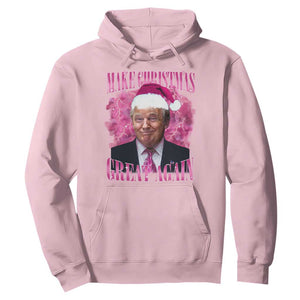 Funny Christmas Trump Hoodie Funny Make Christmas Great Again Trump Santa Xmas 2024 TS10 Light Pink Print Your Wear