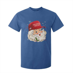 Funny Trump Christmas T Shirt For Kid Make Christmas Great Again Retro Santa Pajamas TS10 Royal Blue Print Your Wear