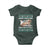 Funny Christmas Trump Baby Onesie Merry Xmas Shitter Was Full Ugly TS10 Print Your Wear