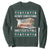 Funny Christmas Trump Sweatshirt Merry Xmas Shitter Was Full Ugly TS10 Dark Forest Green Print Your Wear