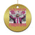 Funny Trump Christmas Ornament Ill Be Home For Christmas 2024 Trump Pink Daddy's Home TS10 Print Your Wear