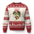 Fishing Ugly Christmas Sweater Merry Fishmas Bass Fish Ugly Sweater TS10 Red Print Your Wear