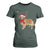Golden Retriever Christmas T Shirt For Women Gift for Dog Lover Happy New Year Xmas Lights TS10 Dark Forest Green Print Your Wear