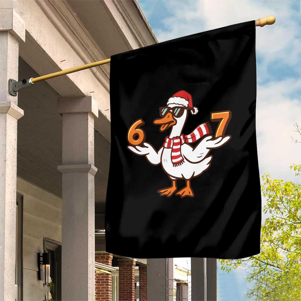 67 Christmas Silly Goose Garden Flag 6 7 Meme Funny Six Seven Gen Alpha Slang TS10 Print Your Wear