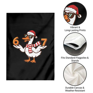 67 Christmas Silly Goose Garden Flag 6 7 Meme Funny Six Seven Gen Alpha Slang TS10 Print Your Wear