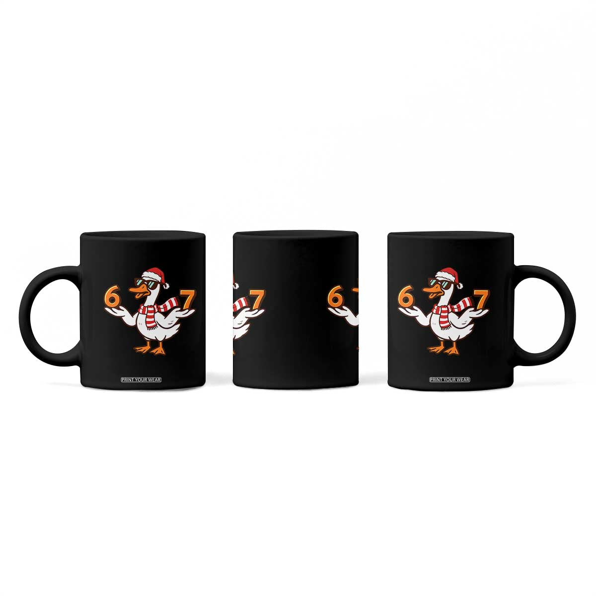 67 Christmas Silly Goose Coffee Mug 6 7 Meme Funny Six Seven Gen Alpha Slang TS10 Print Your Wear