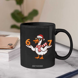 67 Christmas Silly Goose Coffee Mug 6 7 Meme Funny Six Seven Gen Alpha Slang TS10 Print Your Wear
