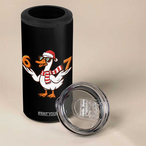67 Christmas Silly Goose 4 in 1 Can Cooler Tumbler 6 7 Meme Funny Six Seven Gen Alpha Slang TS10 Print Your Wear