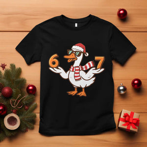 67 Christmas Silly Goose T Shirt 6 7 Meme Funny Six Seven Gen Alpha Slang TS10 Black Print Your Wear