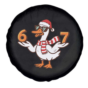 67 Christmas Silly Goose Spare Tire Cover 6 7 Meme Funny Six Seven Gen Alpha Slang TS10 Print Your Wear