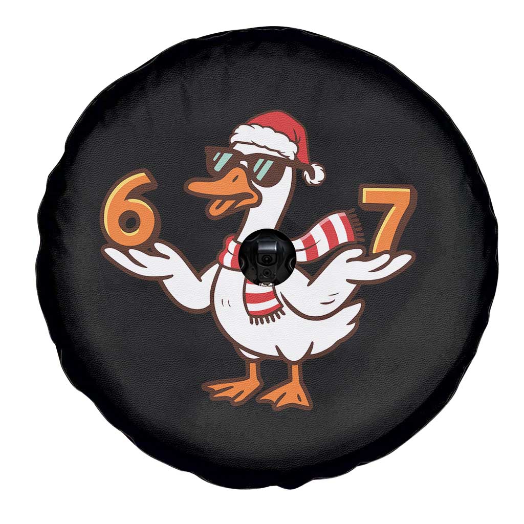 67 Christmas Silly Goose Spare Tire Cover 6 7 Meme Funny Six Seven Gen Alpha Slang TS10 Print Your Wear
