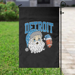 LF Football Christmas Garden Flag Vintage Santa Claus Face Game Day Sports Fans TS10 Print Your Wear