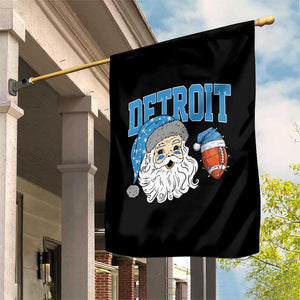 LF Football Christmas Garden Flag Vintage Santa Claus Face Game Day Sports Fans TS10 Print Your Wear