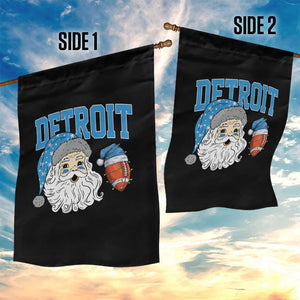 LF Football Christmas Garden Flag Vintage Santa Claus Face Game Day Sports Fans TS10 Print Your Wear
