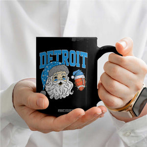 LF Football Christmas Coffee Mug Vintage Santa Claus Face Game Day Sports Fans TS10 Print Your Wear