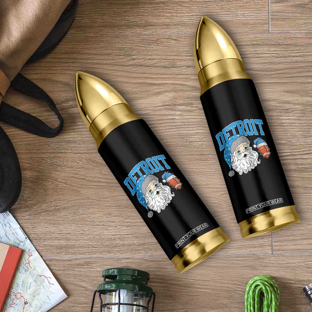 LF Football Christmas Bullet Tumbler Vintage Santa Claus Face Game Day Sports Fans TS10 Print Your Wear