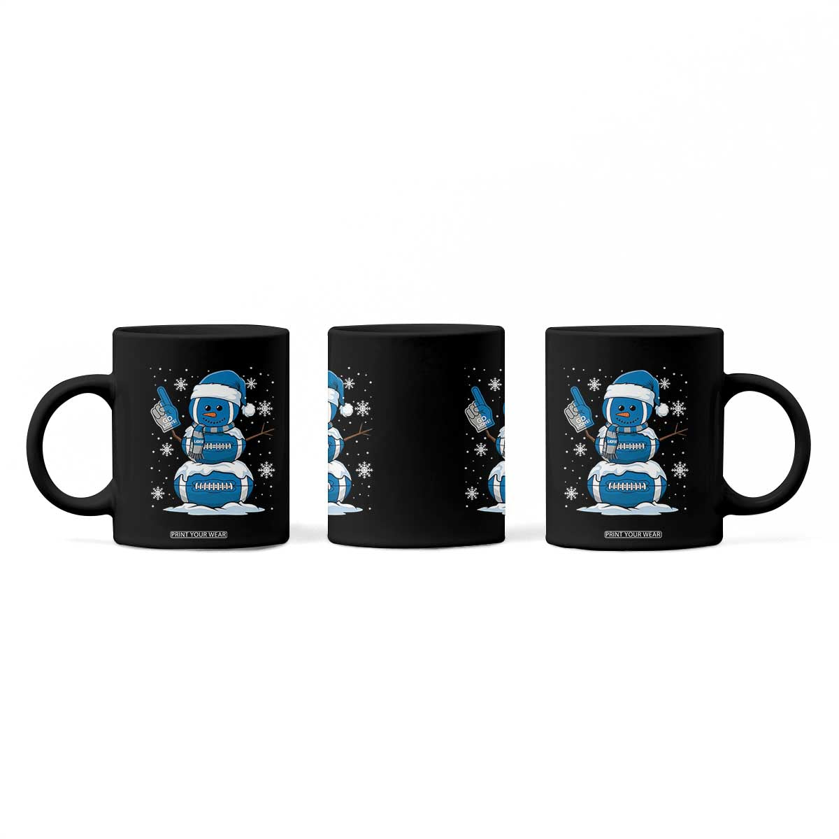 LF Christmas Snowman Coffee Mug DFL Football Fan TS10 Print Your Wear