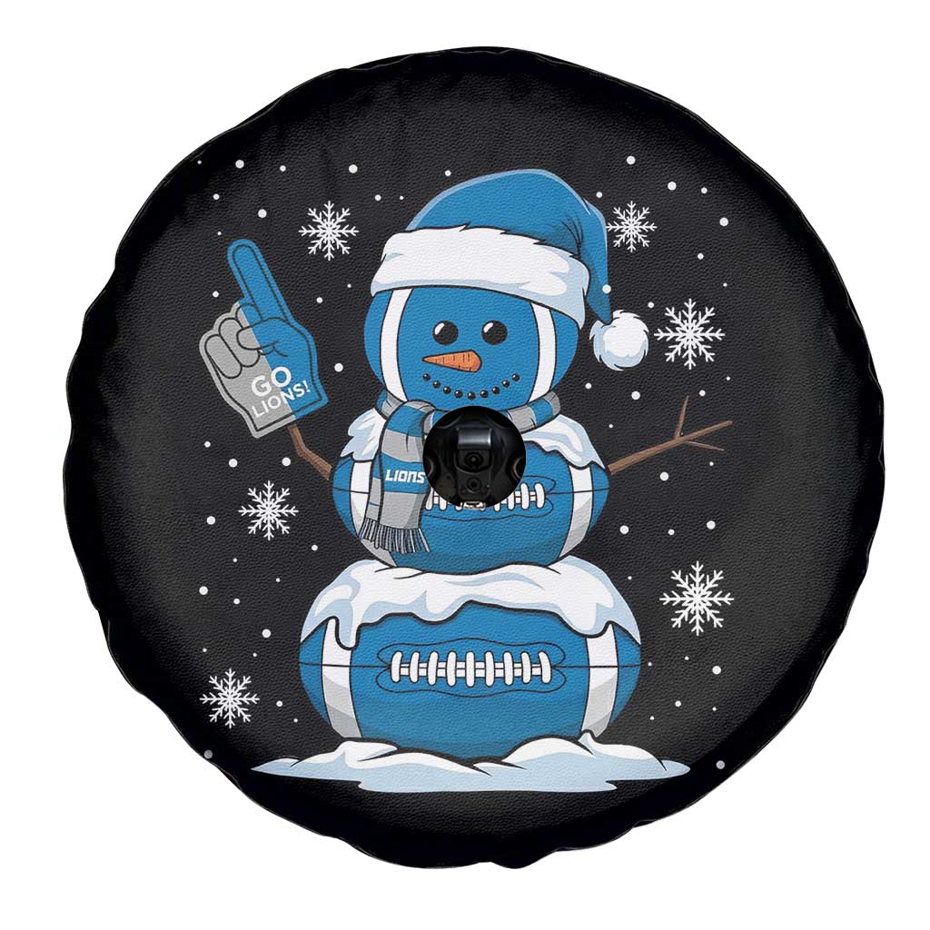 LF Christmas Snowman Spare Tire Cover DFL Football Fan TS10 Print Your Wear