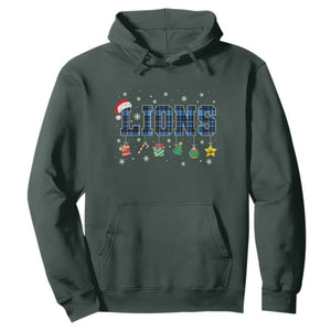 LF Christmas Hoodie Blue Plaid DFL Fans Xmas Pajamas TS10 Dark Forest Green Print Your Wear