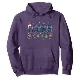 LF Christmas Hoodie Blue Plaid DFL Fans Xmas Pajamas TS10 Purple Print Your Wear