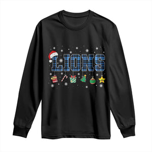 LF Christmas Long Sleeve Shirt Blue Plaid DFL Fans Xmas Pajamas TS10 Black Print Your Wear