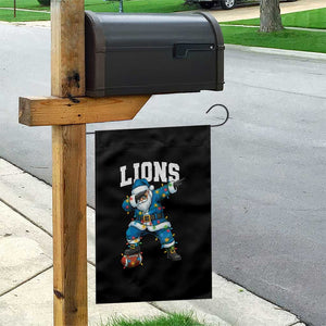 LF Christmas Garden Flag Funny Dabbing Santa Football Lovers Game Day TS10 Print Your Wear