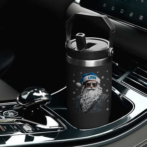 Vintage DFL Christmas Flip Straw Tumbler Retro Santa Lions Fan Game Day TS10 Print Your Wear