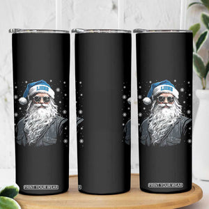 Vintage DFL Christmas Skinny Tumbler Retro Santa Lions Fan Game Day TS10 Print Your Wear