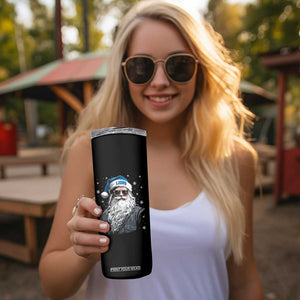 Vintage DFL Christmas Skinny Tumbler Retro Santa Lions Fan Game Day TS10 Print Your Wear