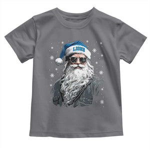 Vintage DFL Christmas Toddler T Shirt Retro Santa Lions Fan Game Day TS10 Charcoal Print Your Wear