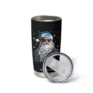 Vintage DFL Christmas Tumbler Cup Retro Santa Lions Fan Game Day TS10 Print Your Wear