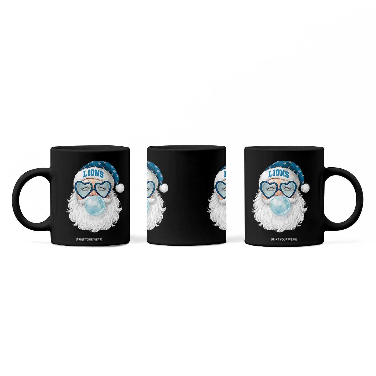 Christmas LF Coffee Mug Vintage Retro Santa Bubble Gum Game Day TS10 Print Your Wear